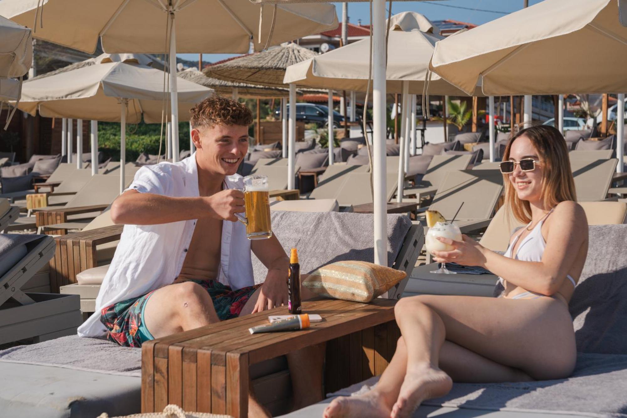 Hotel Agni On The Beach Sarti Exterior foto